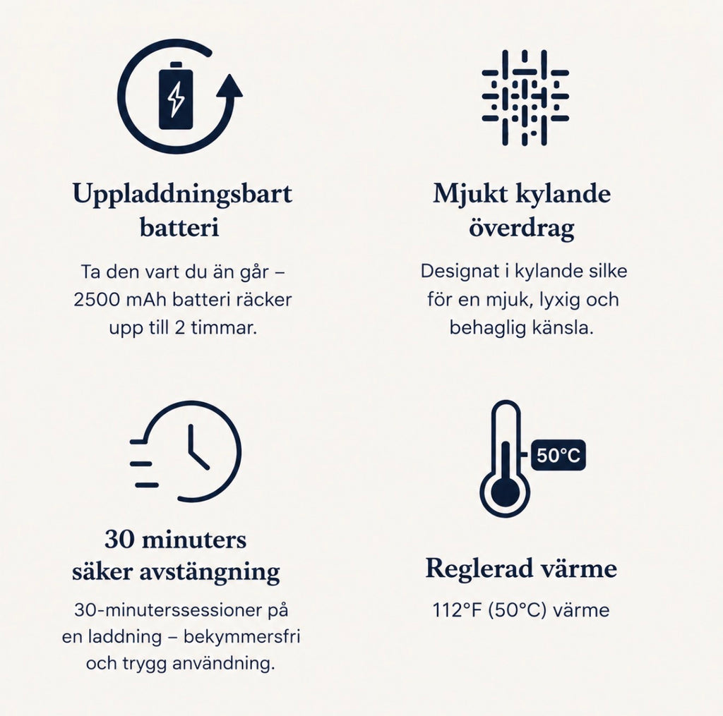 Relaxora™ - Elektronisk Massagekudde För Nacksmärta & Spända Muskler