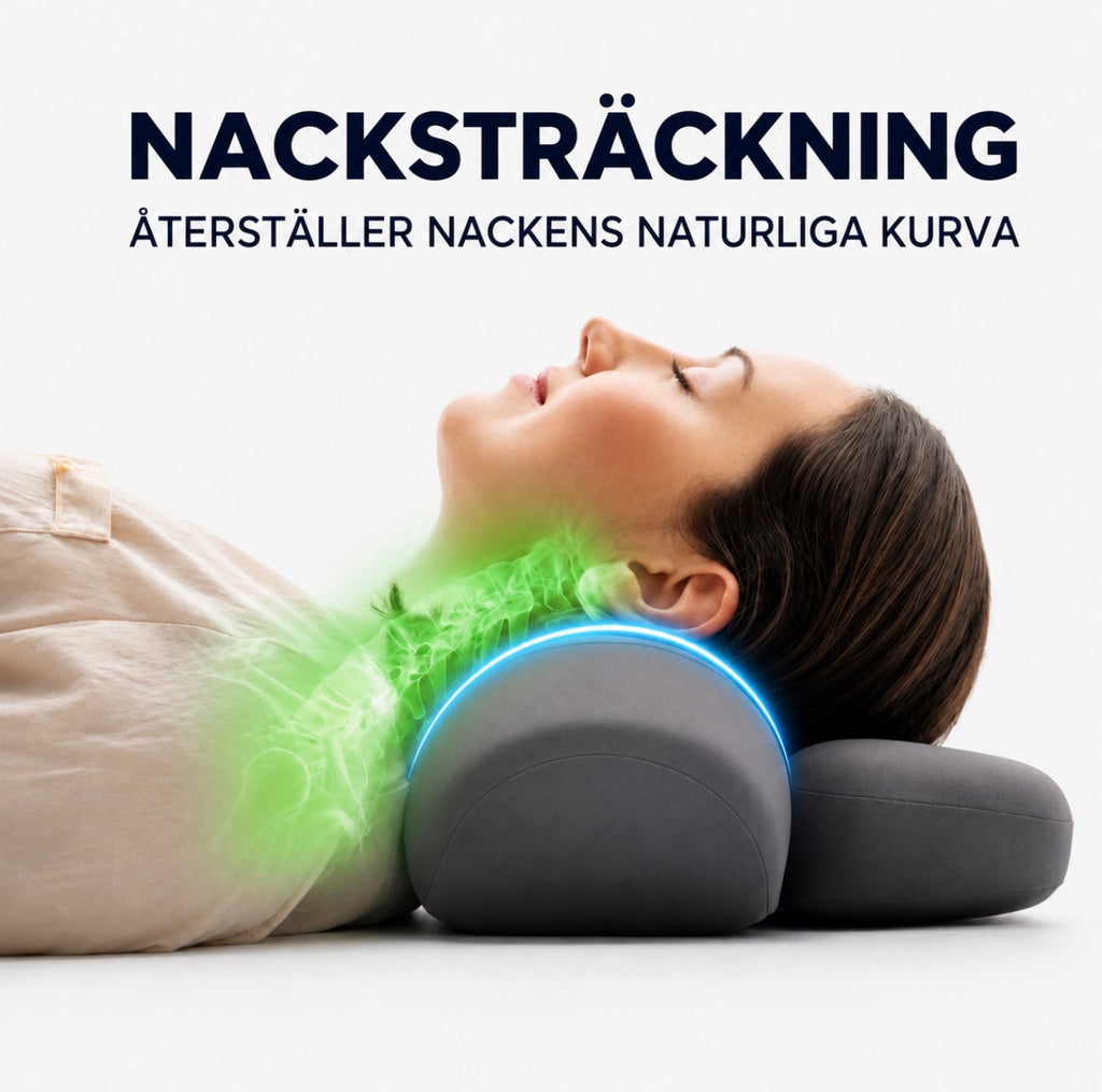 Relaxora™ - Elektronisk Massagekudde För Nacksmärta & Spända Muskler
