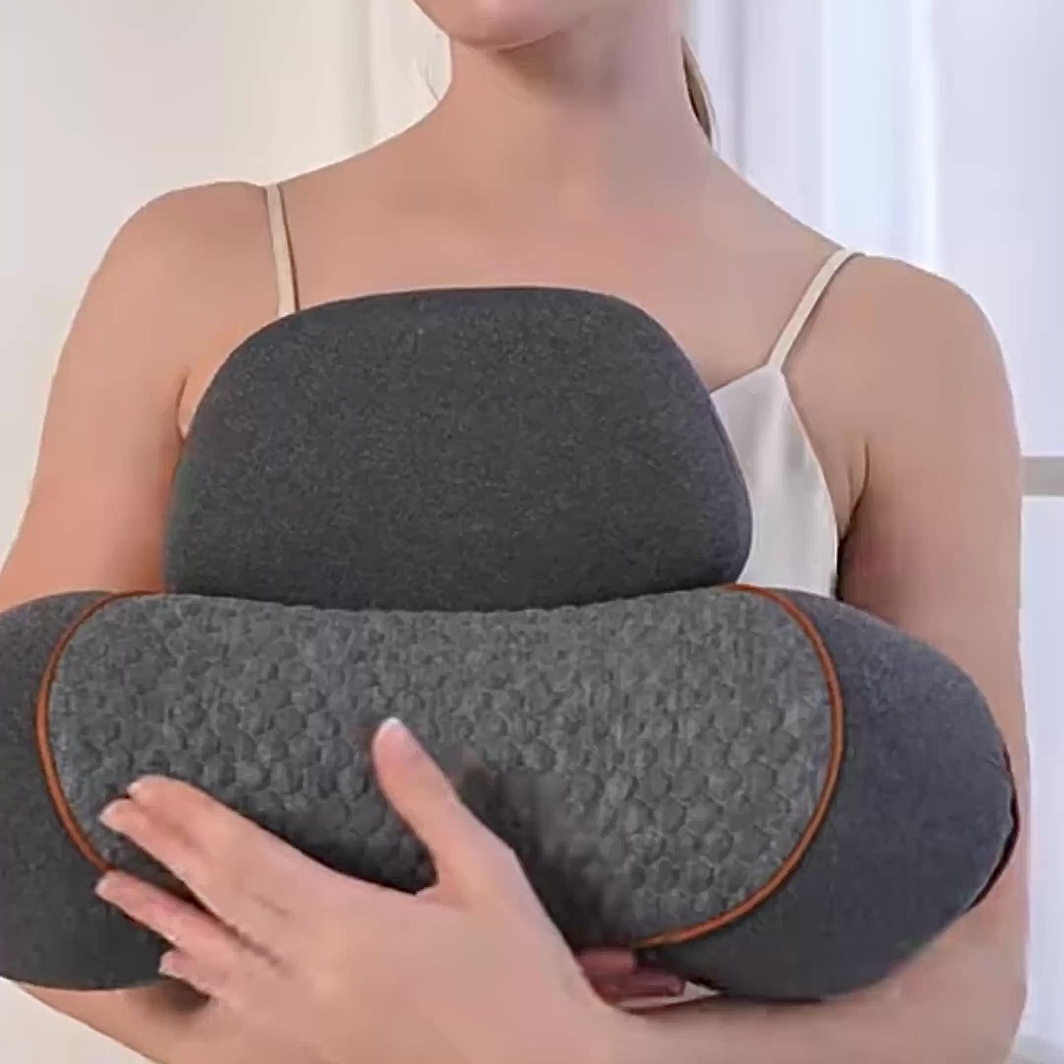 Relaxora™ - Elektronisk Massagekudde För Nacksmärta & Spända Muskler
